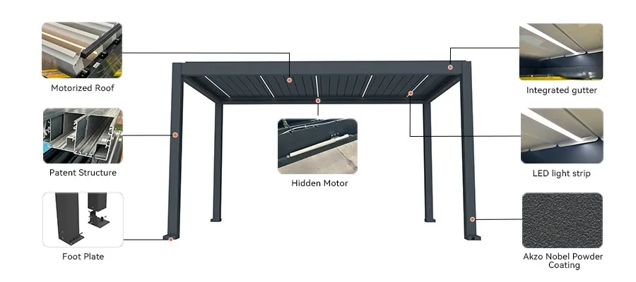 25920-wall mounted metal pergola-1 25920-wall mounted metal pergola-1